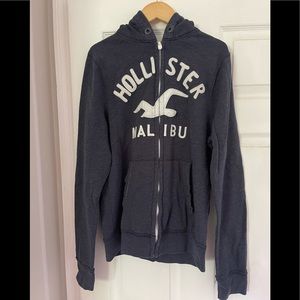 Holister hoodie full zip up, Xtra Large, great condition, worn 3 times.
